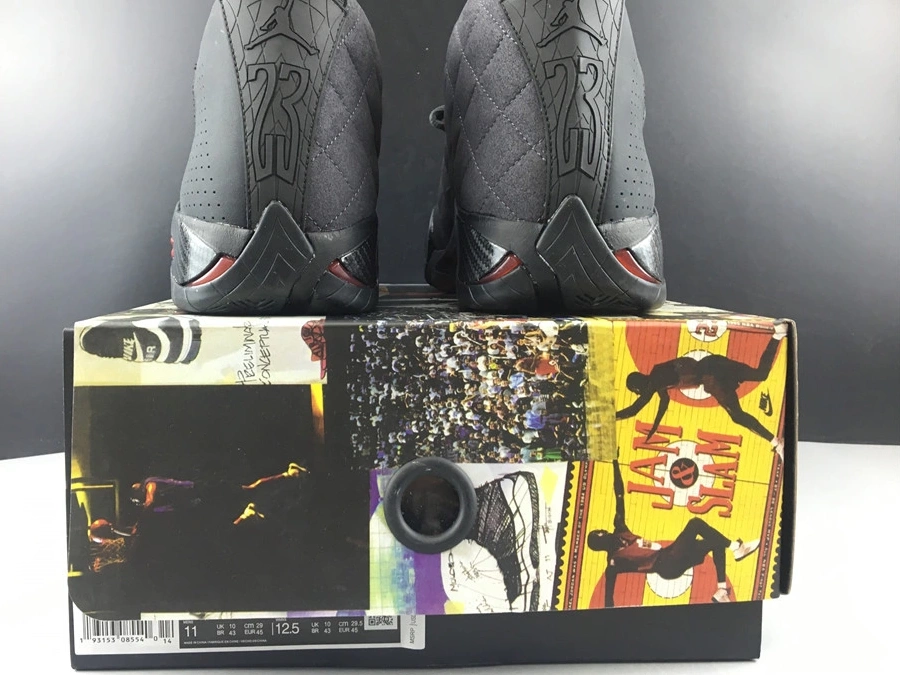 Air Retro 14 Jordan BQ3685-001 Ferrari” “Black 0511